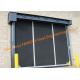 Extra-large Commercial Rubber Garage Doors Industrial-strength High Speed Roll Up Rubber Doors