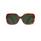 Womens Boyfriend Style Oversize Sunglasses  Vintage UV 400 Protection brand design shade creative frame