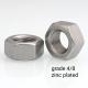 M4 Metal Hex Nut Carbon Steel Material Zinc Plated Finishing DIN934