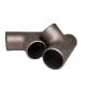Quenching Butt Weld Reducing Tee Pipe Fitting 5 Inch