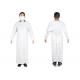 Dustproof Disposable Waterproof Plastic Isolation Gown with Thumb Loop