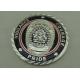 3D Rope Edge Antique Metal Coin Hard Enamel Silver Policeman Coin Souvenir Challenge Die Casting Coin