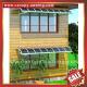 outdoor villa house building patio gazebo window door aluminum polycarbonate pc awning canopy canopies cover shelter