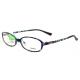 Color Blocking Mens Lightweight Eyeglass Frames , Oval Optical Super Light Glasses Frames