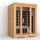 Luxury Home Indoor 3 Person Full Spectrum Infrared Sauna Room For Spa