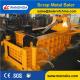 Forward out Aluminum scrap metal baler compactor to pack scrap steel from China manufacturer