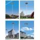 Q235 Basketball stadium outdoor hexagonal galvanized 200W LED 25M High Mast Light Pole with ladders