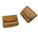 Vintage PU Foldable eyeglass case bag portable coin case