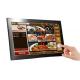 15.6 inch TFT LED interactive retail Android tablet touchscreen
