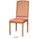 China fabric leisure uphostered dining luxury chairs in hotel (YA-83)
