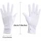 Tuxedo Guard 100% Cotton Uniform White Parade Gloves 8.1 Inches