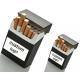350gsm EPS Cigarette Packaging Box White Card Custom Flip Top Offset Printing