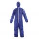 S-5XL Size Blue Disposable Protective Coverall Used In Hospital / Laboratory