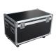 Black Flight Case For Carrying Equipment With Wheels