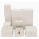 PMS Jewelry Packaging Box Velvet Leather Jewelry Boxes Biodegradable
