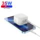 20V 35W Type C PD Power Adapter Wall Charger Foldable