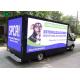 Full Color Rgb Trailer Mounted Led Screen , P6 P8 P10 Mobile Led Billboard SMD