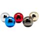 Metallic Sanwa Arcade Machine Accessories Ball Top With Red Blue Silver Color