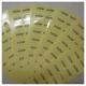 Custom Printed Roll  Adhesive Paper/PVC Label, Transparent clear pvc label,clear adhesive pvc sticker label