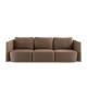 Deluxe Matte Fancy Leather Couch Fluwelen Hoekbank