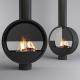 Europe Indoor Decorative Wood Burning Stove Freestanding Steel Fireplace
