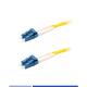 Singlemode LC UPC Patch Cord Duplex LSZH 3m Fiber Optic patch cord