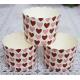 lovely design baking muffin cup/Sweet Heart baking cups for Bakery wholesale