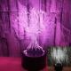 Foreign trade new big tree 3D light Colorful touch LED visual light Gift decoration atmosphere 3D small table lamp