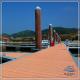 Yacht Marina Use Aluminum Alloy Floating Walkway Pontoon Customizable Size