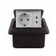 Electrical Waterproof Floor Socket Box Brass 250volts Alloy Side Mounting