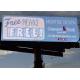 Double Sides Ultra Bright digital outdoor led screen Sign 160mm x  160mm