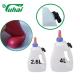 2.6l 4l Calf Feeding Bottles Adjustable Milking Bottle With Teat Nipple PP Material Cattle Feeder