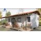 Beachfront Living Steel Door Prefab Container Beach House with Excellent Insulation