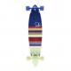 Ocean Pacific Swell Navy / Off-White Longboard Complete Skateboard - 8.75 x 40