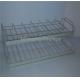 Metal Cosmetic Display Stand 2 Layer Cosmetic Display Shelf Table Top For Retail Shop
