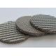 Various Shapes Stainless Steel 5 Um 10 Um Sintered Wire Mesh Filter Disc