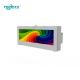 3000cd/m2 Bus Stop Digital Signage Stretched 58.4 Inch Touch panel Optional