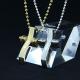 Fashion Top Trendy Stainless Steel Cross Necklace Pendant LPC330