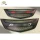 Stainless Steel Car Front Grille Black Accept OEM With Logo