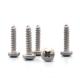 Titanium Steel Round Head Self Tapping Screws 6-30mm Length M6 X 10mm Screw