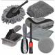 Customization Car Cleaning Brush Set 9 Piece Car Wash Brush Kit Sustainable