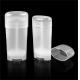 80ml ODM Flat Shaped PP Empty Deodorant Roller Bottles Big Volume Containers