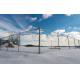 2.5mm-3.0mm Hot DIP Galvanized Chain Link Fence 9 Gauge