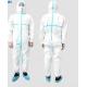 Hospital Disposable Protective Coveralls Anti Virus Ethylene Oxide Sterilization