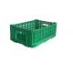 Custom Plastic Turnover Box Light Ventilated Stackable Plastic Crates Foldable