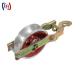 20KN Transmission Line Earth Wire Grounding Conductor Stringing Pulley Block