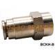 Female Straight Push In Quick Connect Brass Pneumatic Hose Fitting 1/8 1/4 3/8 1/2