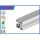 Silver Anodized Square T Slot Aluminum Linear Rail For Coach Framing System 40 Mm Width