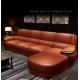High End Nordic Style Leather Sofa Multi Seater For 5 Star Hotel / Home