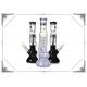 10 Inches Double Round Base Glass Bong 4 Arms Tree Perc Hookah Smoking Pipes